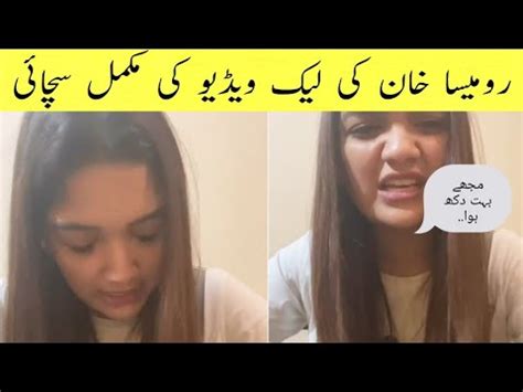 romaisa khan leaked|Romaisa Khan Viral Video Scandal